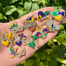 Mardi Gras Charms Pendant Mix